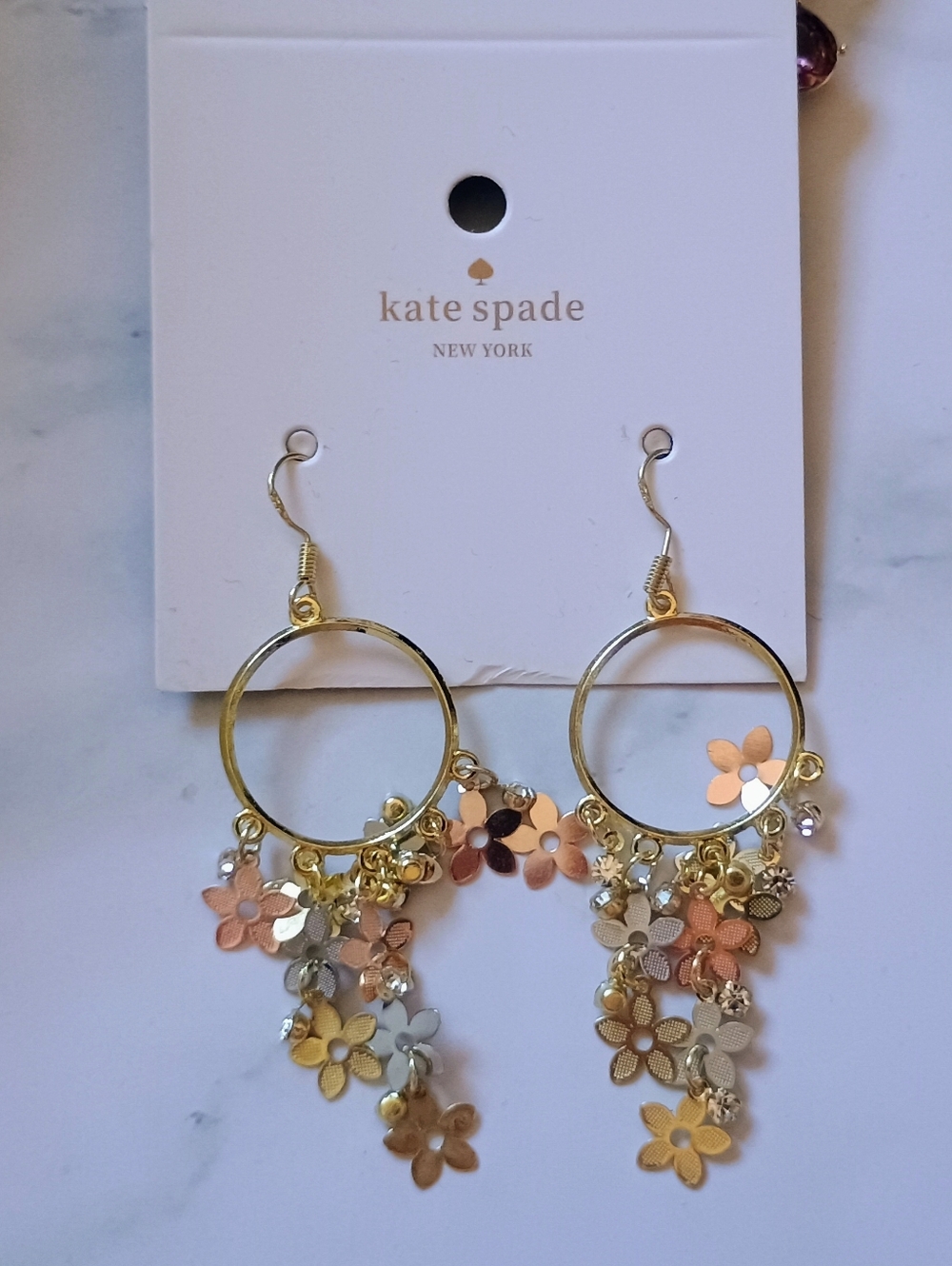 Kate Spade Dangling Floral Dangling